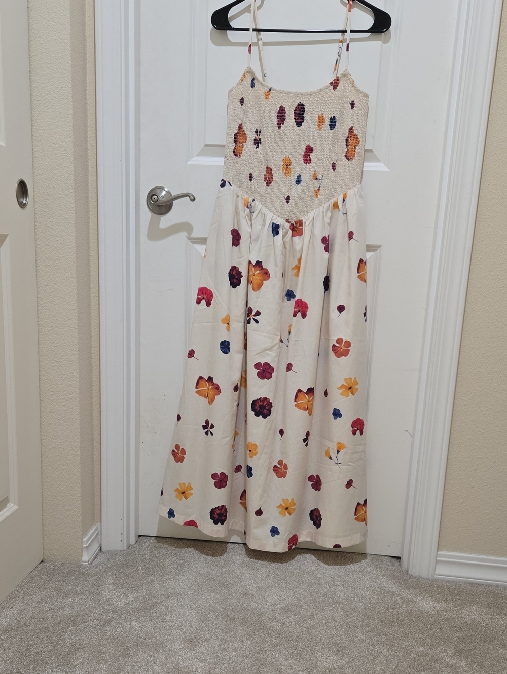 Abercrombie & Fitch Sydney Smoked Midi Dress- NWOT - Picture 1 of 3